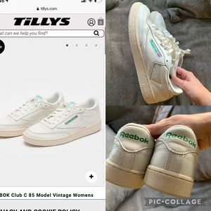 Reebok Women’s Classic 85 C Green size 9